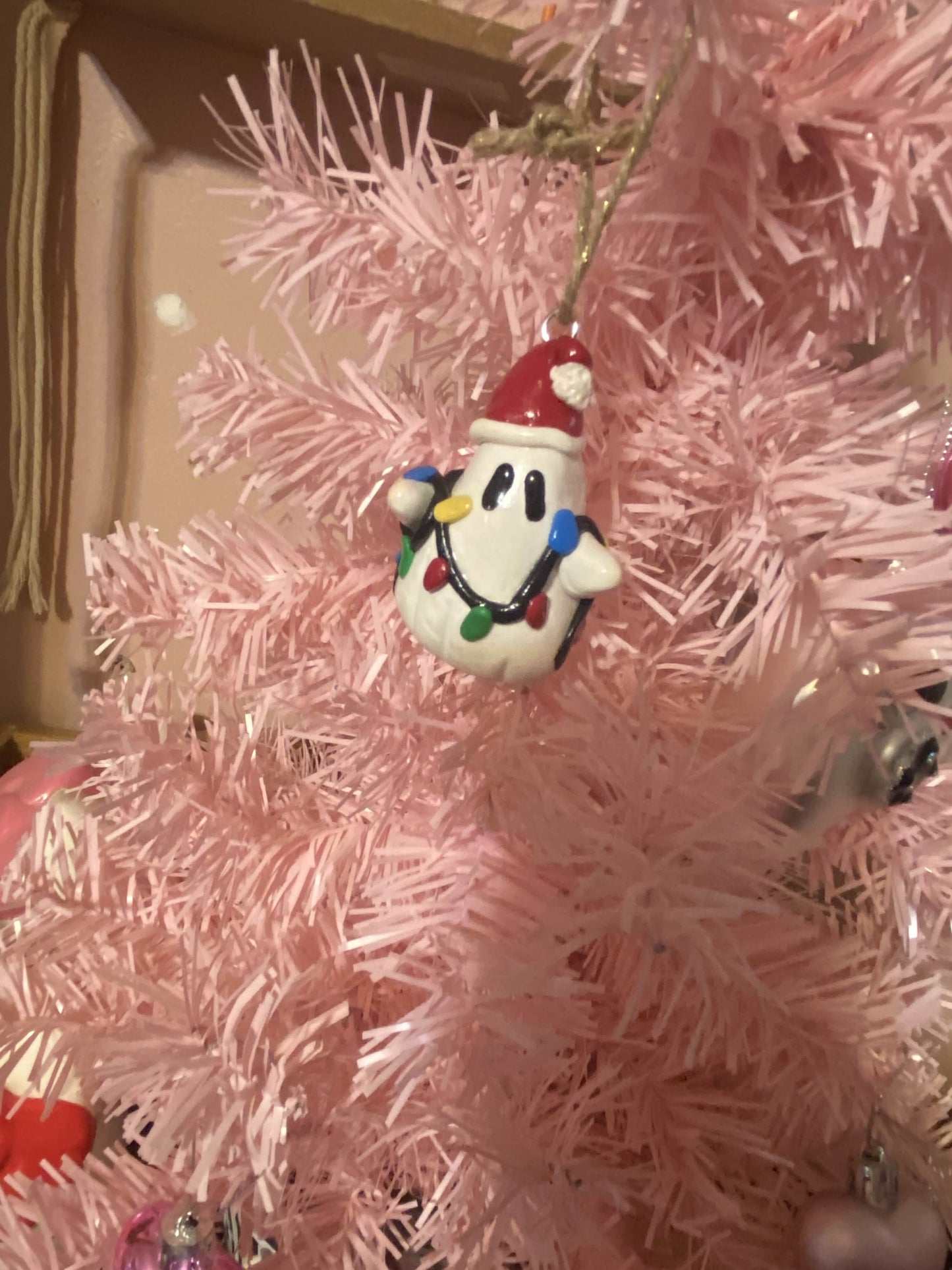 Christmas Ghost Ornament