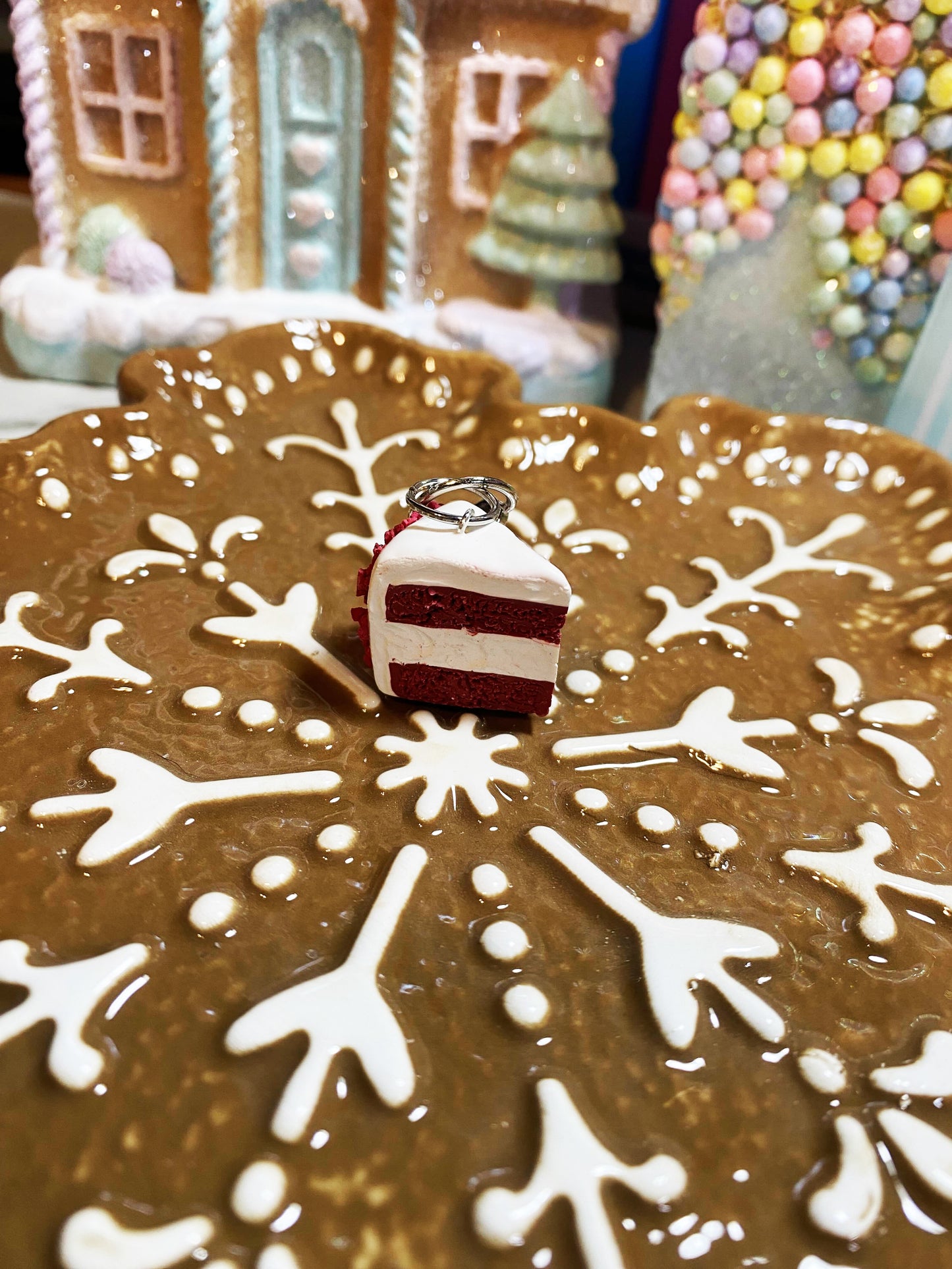 Red Velvet bag charm