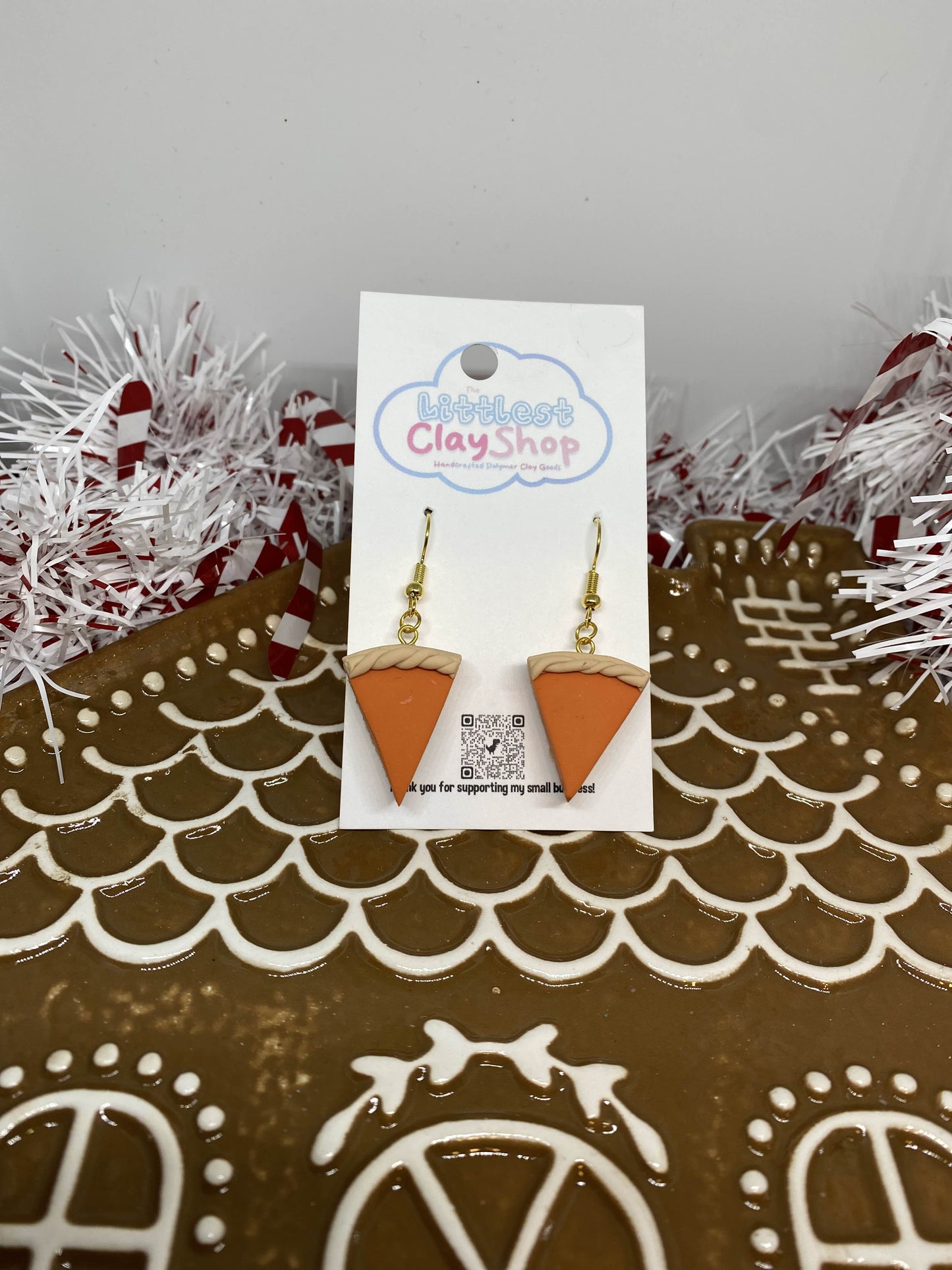 Pumpkin pie dangles