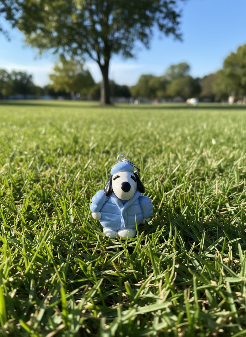 Snoopy Puffer Bagcharm