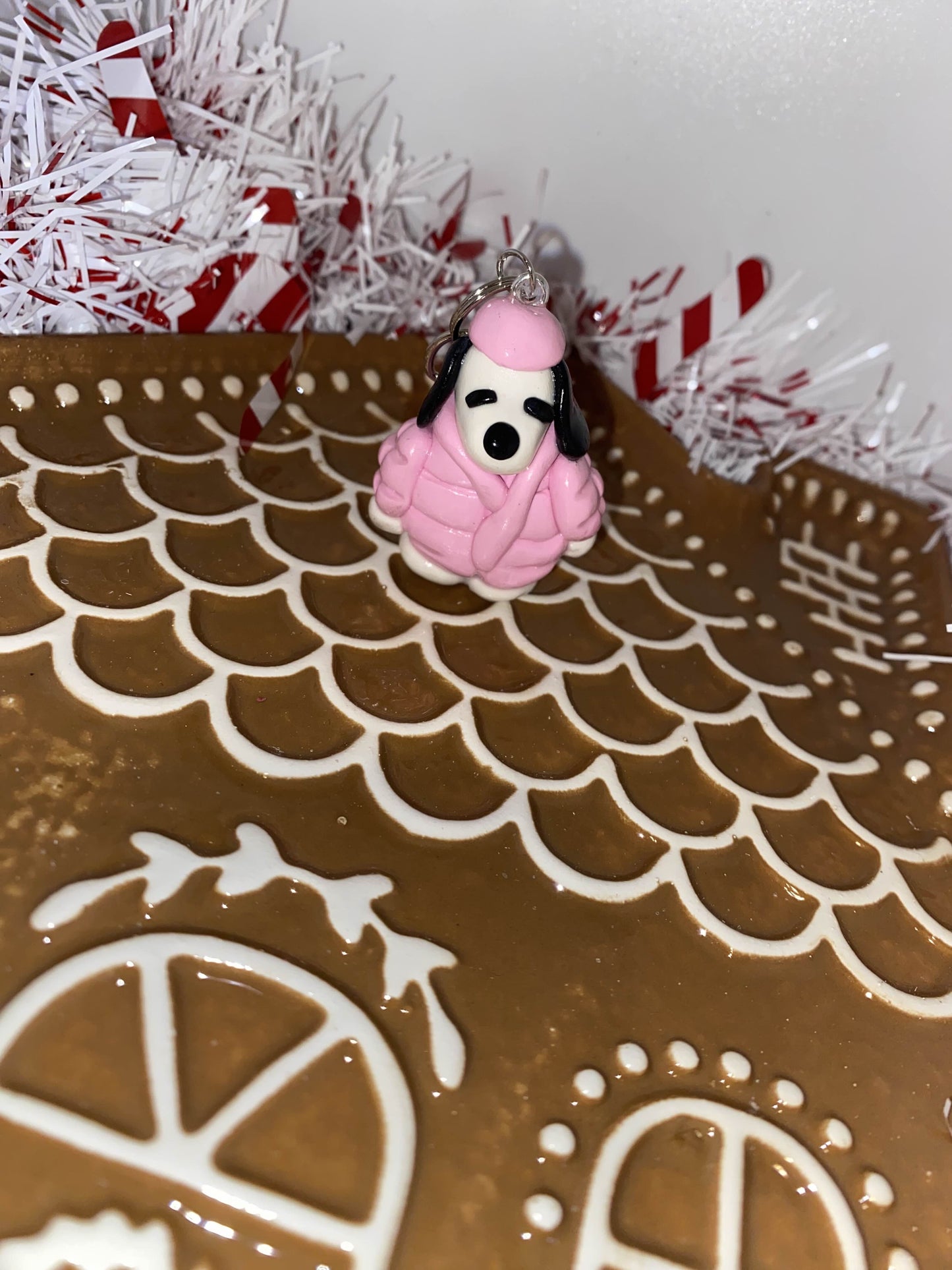 Snoopy Puffer Bagcharm